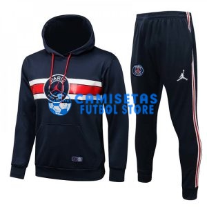 Sudadera PSG 2021/2022 Jordan Kit Azul Marino/Rojo