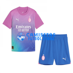 Camiseta AC Milan 3ª Equipación 2023/2024 Niño Kit