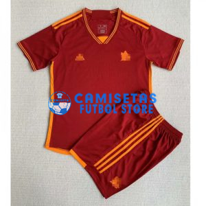 Camiseta AS Roma 1ª Equipación 2023/2024 Niño Kit