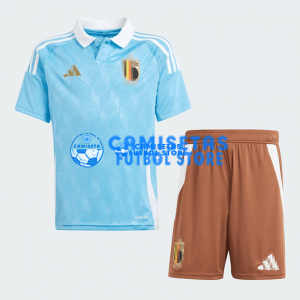 Camiseta Bélgica 2ª Equipación 2024 Niño Kit