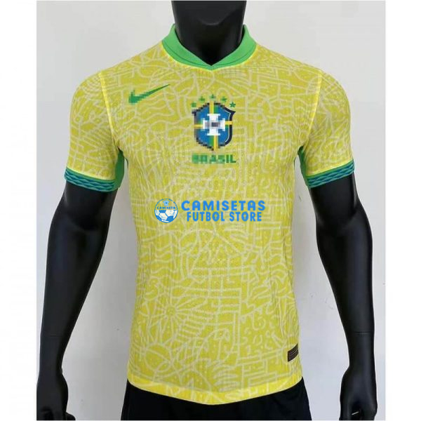 Camiseta Brasil 1ª Equipación 2024 (EDICIÓN JUGADOR)