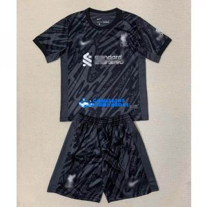 Camiseta De Portero Liverpool 2024/2025 Niño Kit Gris/Negro