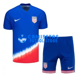 Camiseta EE.UU. 2ª Equipación 2024 Niño Kit