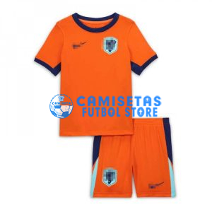 Camiseta Holanda 1ª Equipación 2024 Niño Kit