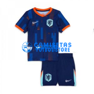 Camiseta Holanda 2ª Equipación 2024 Niño Kit