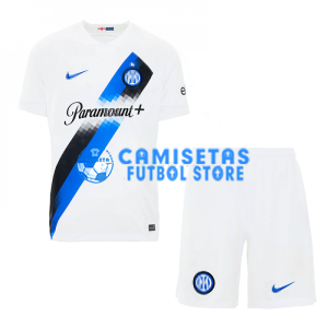 Camiseta Inter de Milan 2ª Equipación 2023/2024 Niño Kit