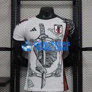 Camiseta Japón Especial Edición 2024 Blanco/Negro (EDICIÓN JUGADOR)