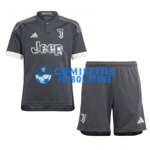 Camiseta Juventus 3ª Equipación 2023/2024 Niño Kit