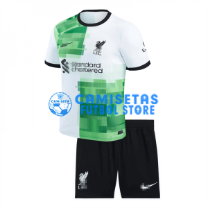 Camiseta Liverpool 2ª Equipación 2023/2024 Niño Kit