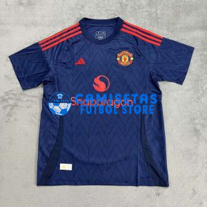 Camiseta Manchester United 2024/2025 Azul Oscuro