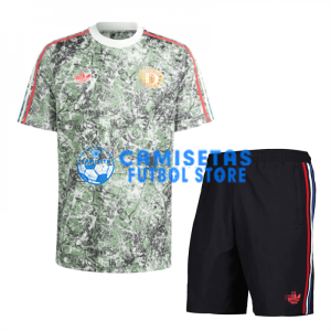 Camiseta Manchester United Especial Edición 2024/2025 Multicolor Niño Kit