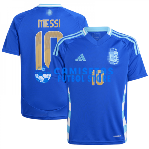 Camiseta Messi 10 Argentina 2ª Equipación 2024