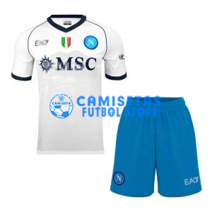 Camiseta Napoli 2ª Equipación 2023/2024 Niño Kit