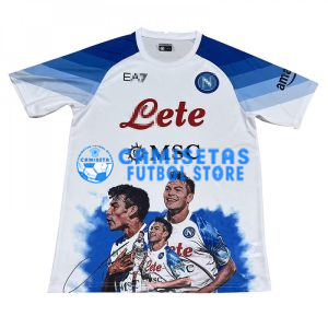 Camiseta Napoli Especial Edición 2023/2024 Blanco/Azul