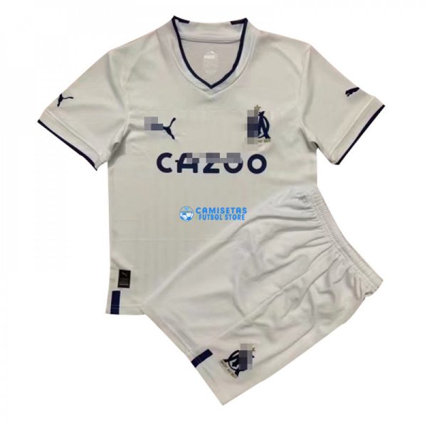 Camiseta Olympique Marsella 1ª Equipación 2022/2023 Niño Kit
