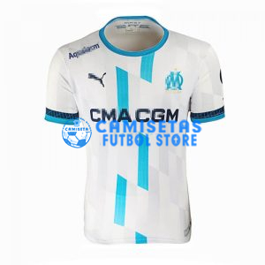 Camiseta Olympique Marsella 2024/2025 Blanco/Gris