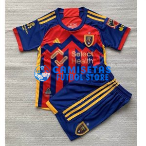 Camiseta Real Salt Lake 1ª Equipación 2024/2025 Niño Kit