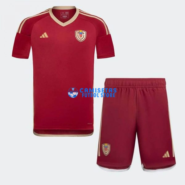 Camiseta Venezuela 1ª Equipación 2024 Niño Kit