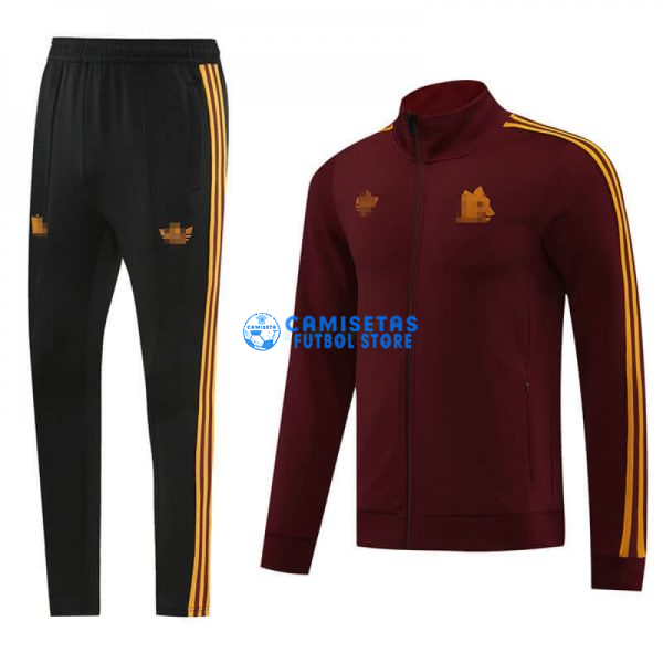 Chandal AS Roma 2024/2025 Rojo Oscuro