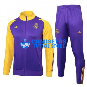 Chandal Real Madrid 2024/2025 Morado/Amarillo