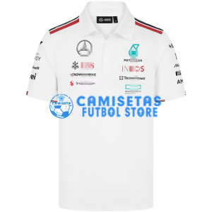 Polo Mercedes AMG Petronas F1 2024 Blanco