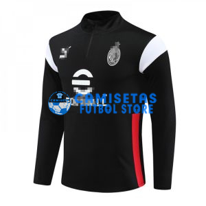 Sudadera de Entrenamiento AC Milan 2023/2024 Negro/Blanco