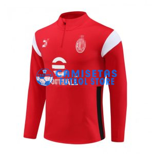 Sudadera de Entrenamiento AC Milan 2023/2024 Rojo/Blanco