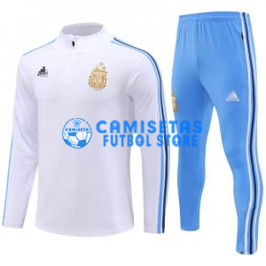 Sudadera de Entrenamiento Argentina 2024 Kit Blanco