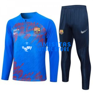 Sudadera de Entrenamiento Barcelona 2024/2025 Kit Azul Real