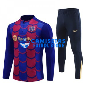 Sudadera de Entrenamiento Barcelona 2024/2025 Kit Rojo/Azul