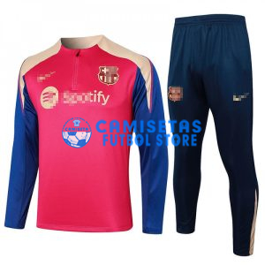 Sudadera de Entrenamiento Barcelona 2024/2025 Kit Rojo/Azul/Dorado