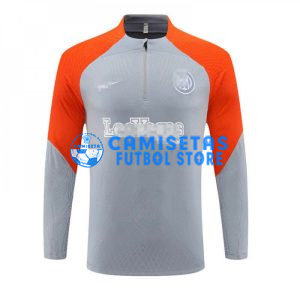 Sudadera de Entrenamiento Inter de Milán 2024/2025 Gris/Naranja