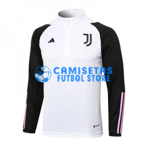 Sudadera de Entrenamiento Juventus 2023/2024 Blanco/Negro