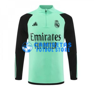 Sudadera de Entrenamiento Real Madrid 2024/2025 Verde/Negro