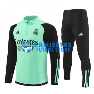 Sudadera de Entrenamiento Real Madrid 2024/2025 Kit Verde/Negro