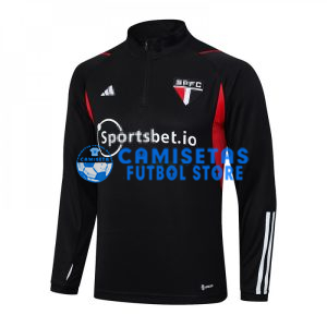 Sudadera De Entrenamiento São Paulo 2023/2024 Negro