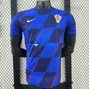 Croacia 2024/2025 Camiseta de la 2ª equipación VERSIÓN JUGADOR