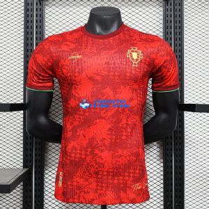 Puma Portugal 2024/2025 Camiseta de la rojo equipación VERSIÓN JUGADOR