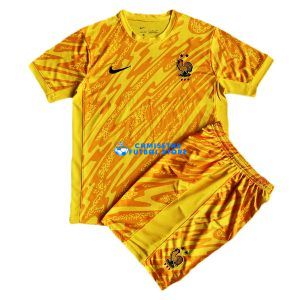 Camiseta de la 1ª Portero equipación Francia 24-25 Niños