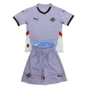 Islandia 2024/2025 Camiseta de la 2ª equipación Niños