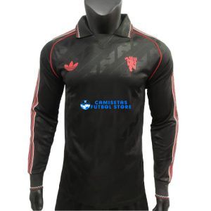 Manchester United 2024/2025 Manga larga la retro equipación