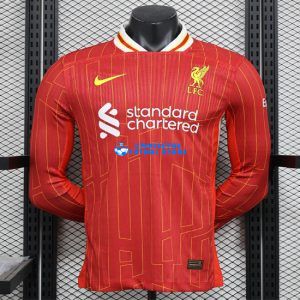 Liverpool Manga larga de la 1ª equipación 2024/2025 VERSIÓN JUGADOR