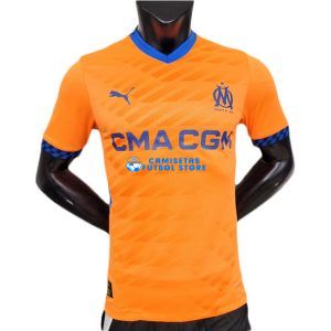 Olympique de Marsella 2024/2025 Camiseta de la 3ª equipación VERSIÓN JUGADOR