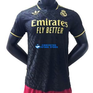 Real Madrid 24-25 CAMISETA negro Especial VERSIÓN JUGADOR 3
