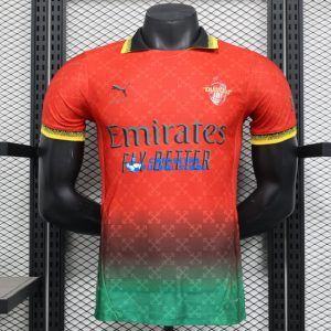 AC Milan 25/26 Camiseta de la S1 equipación VERSIÓN JUGADOR