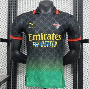 AC Milan 25/26 Camiseta de la S2 equipación VERSIÓN JUGADOR
