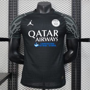 PSG 2025/2026 Camiseta de la Especial equipación VERSIÓN JUGADOR negro 2