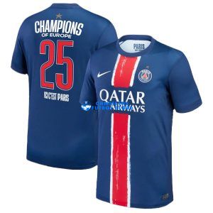 PSG 2024/2025 Camiseta de la 1ª equipación champions europe