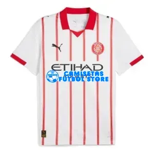 Camiseta Girona 1ª Equipación 2025/2026 Blanco/Rojo