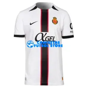Camiseta RCD Mallorca 2ª Equipación 2025/2026 Blanco con Parche La Liga